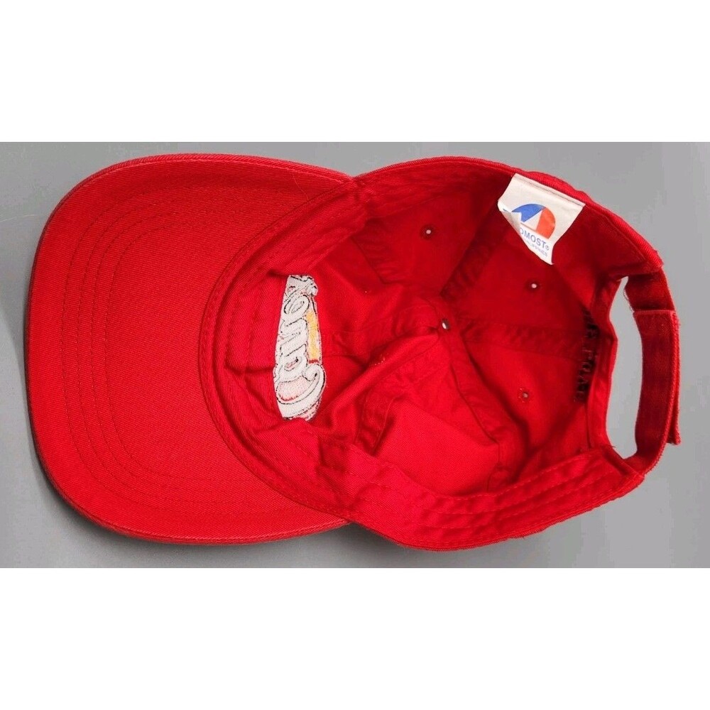 Raising Canes Chicken Fingers One Love Crew Cap Hat Employee Adjustable One Size - Picture 8 of 15